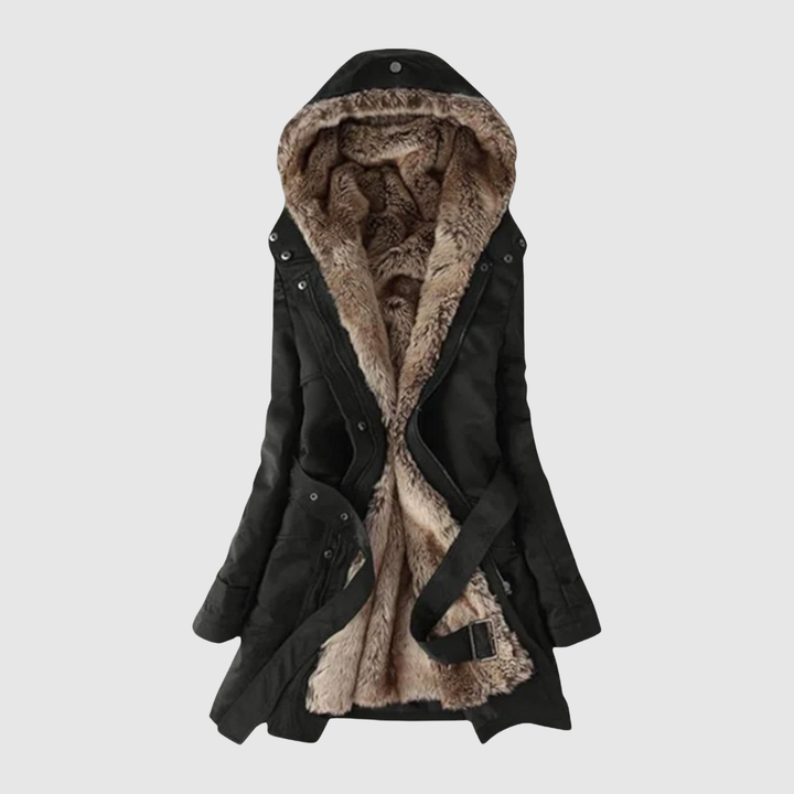 Елена – Екстра топла парка с козина и шнур