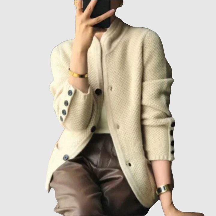 Габриела – Плетен кардиган с джобове