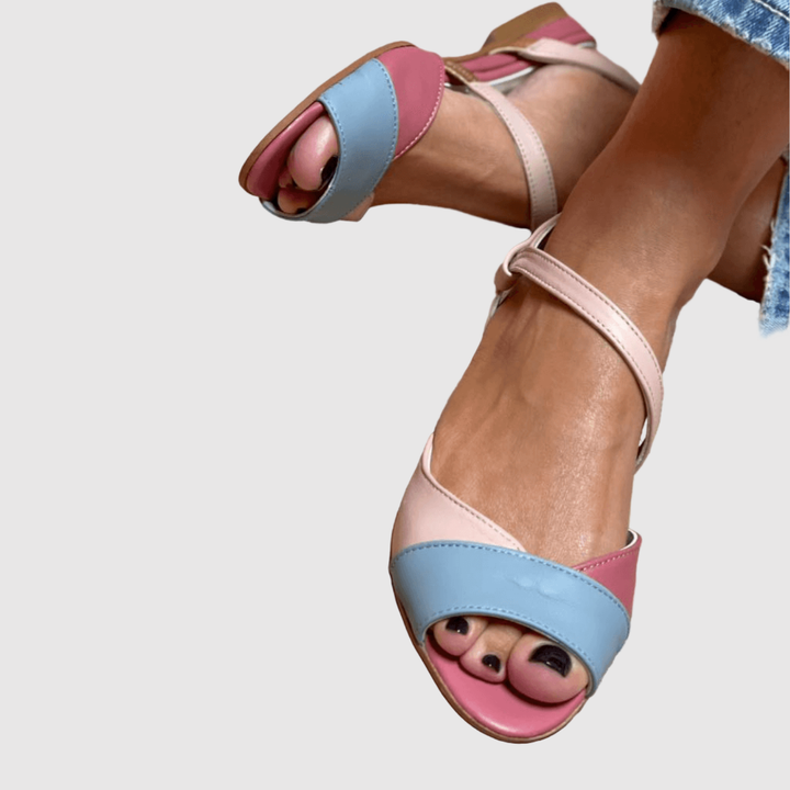 Йоана – Сандали с елегантна цветова игра