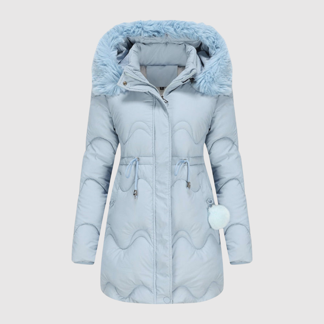 Елена – Парка с пухкава яка и квилтно топло