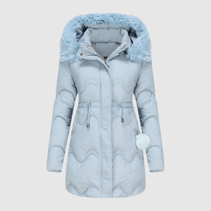 Елена – Парка с пухкава яка и квилтно топло