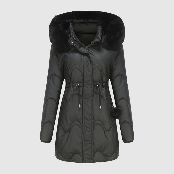 Елена – Парка с пухкава яка и квилтно топло