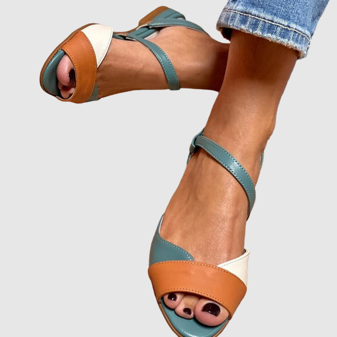 Йоана – Сандали с елегантна цветова игра