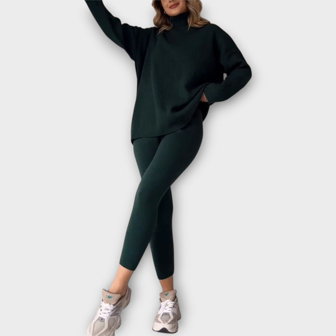 Lauma - Adīta komplekta ar mūsdienīgu estētiku