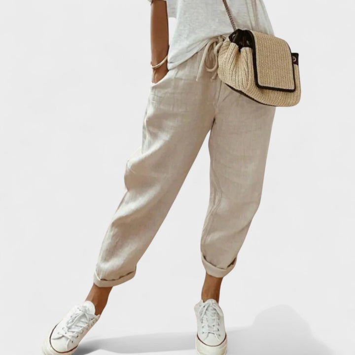 Francisca – Moderni un ikdienas lina bikses