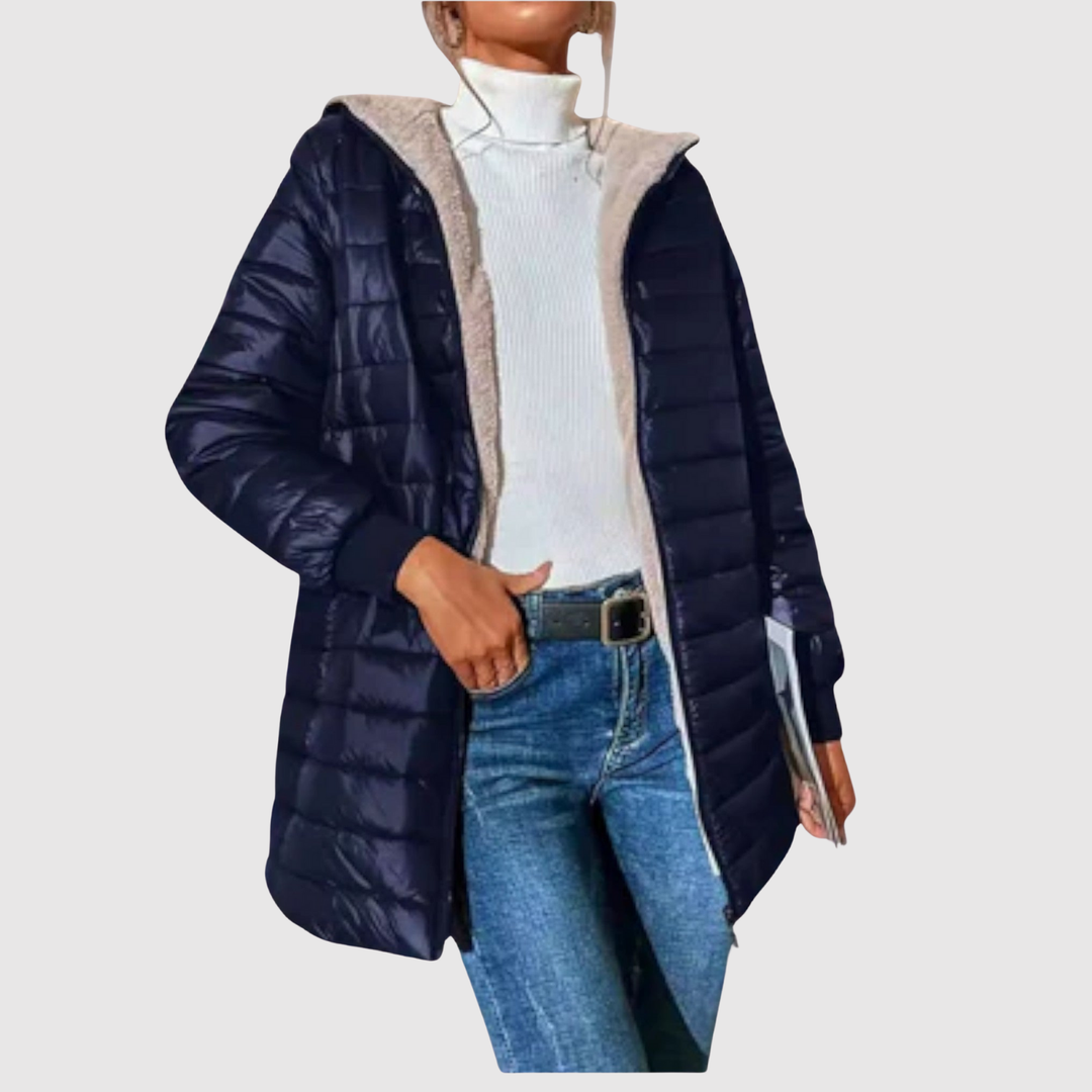 Елена – Лека полиестерна яке с качулка