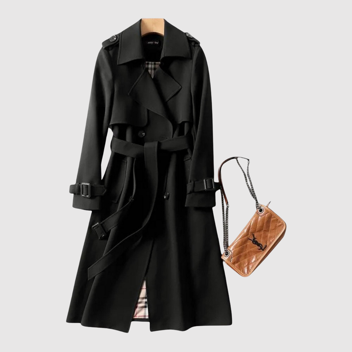 Елена – Дълго палто с колан