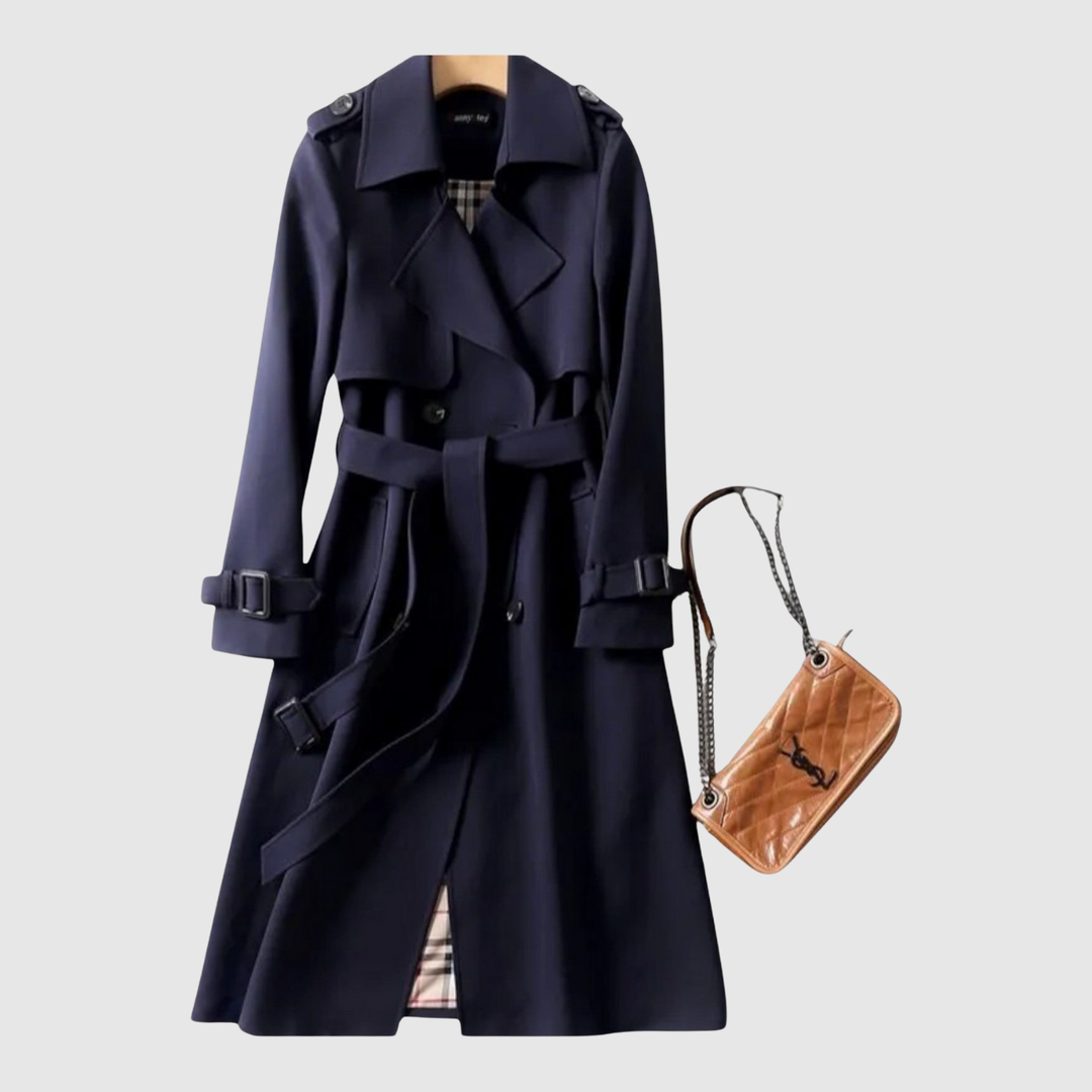 Елена – Дълго палто с колан