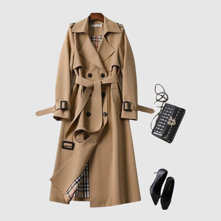 Елена – Дълго палто с колан