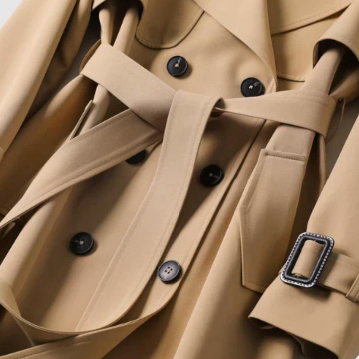 Елена – Дълго палто с колан