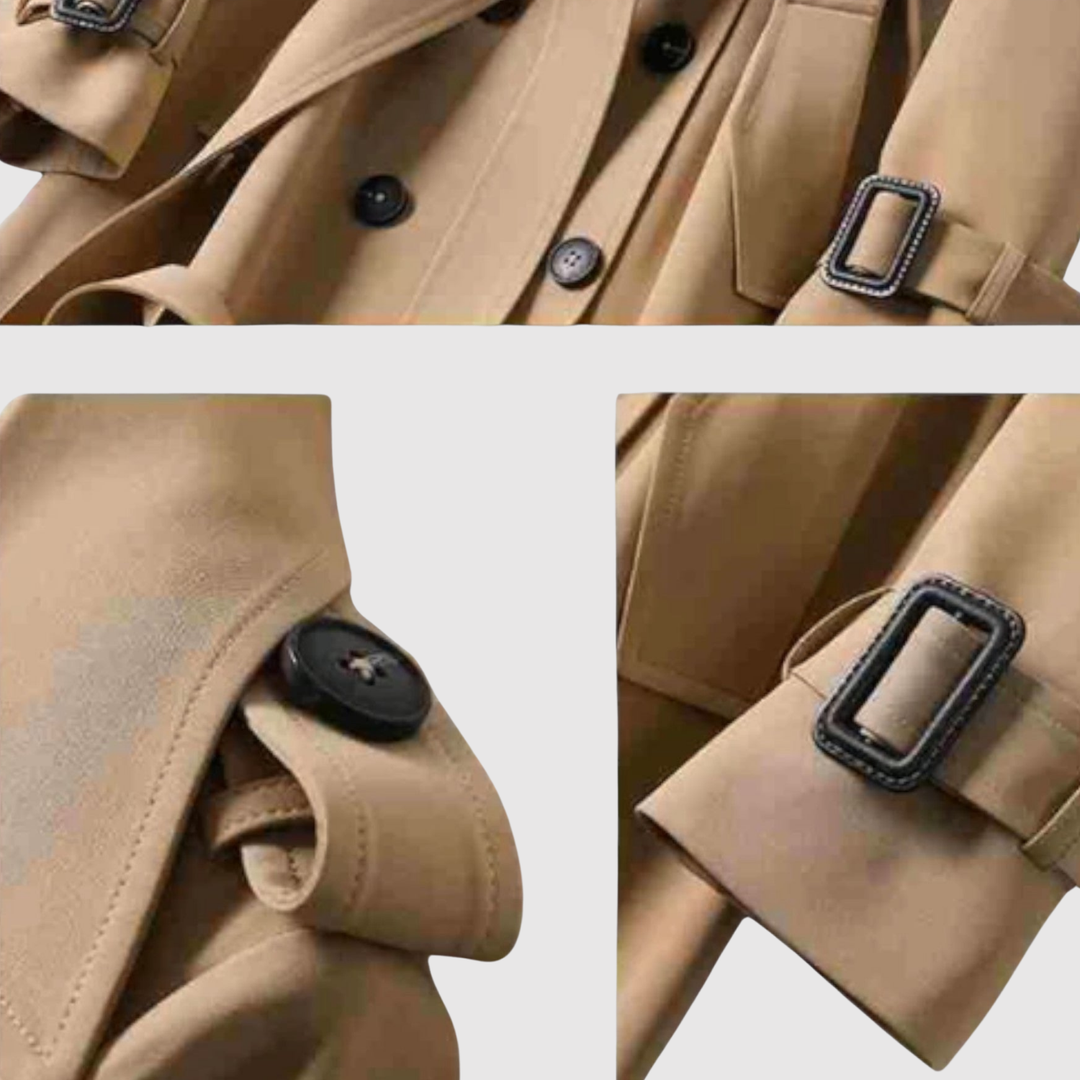 Елена – Дълго палто с колан