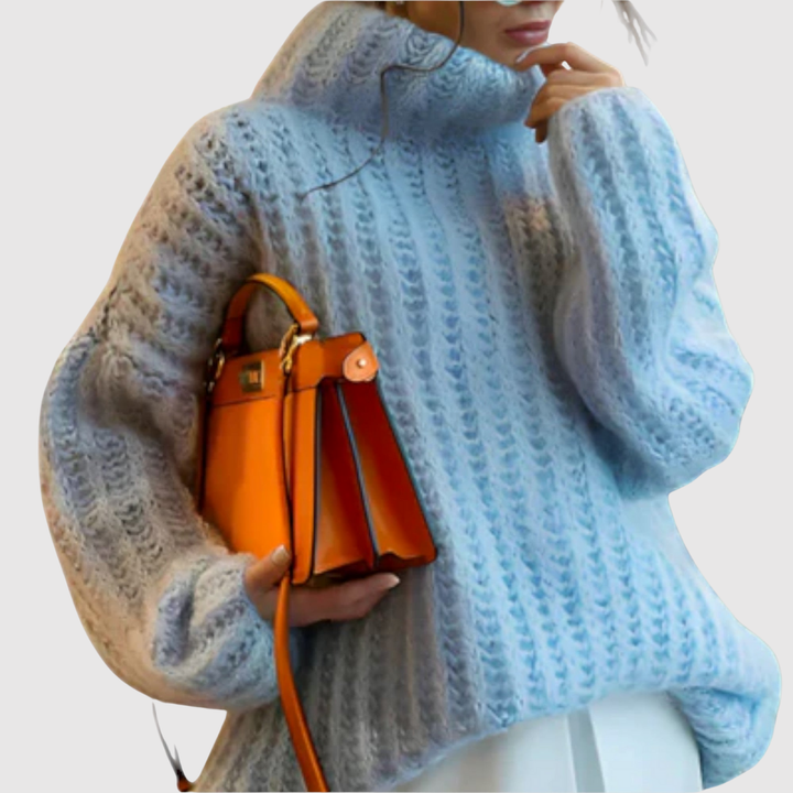 Клара – Пуловер с мек обем