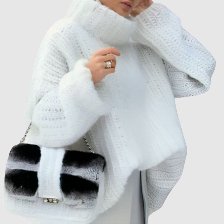 Клара – Пуловер с мек обем