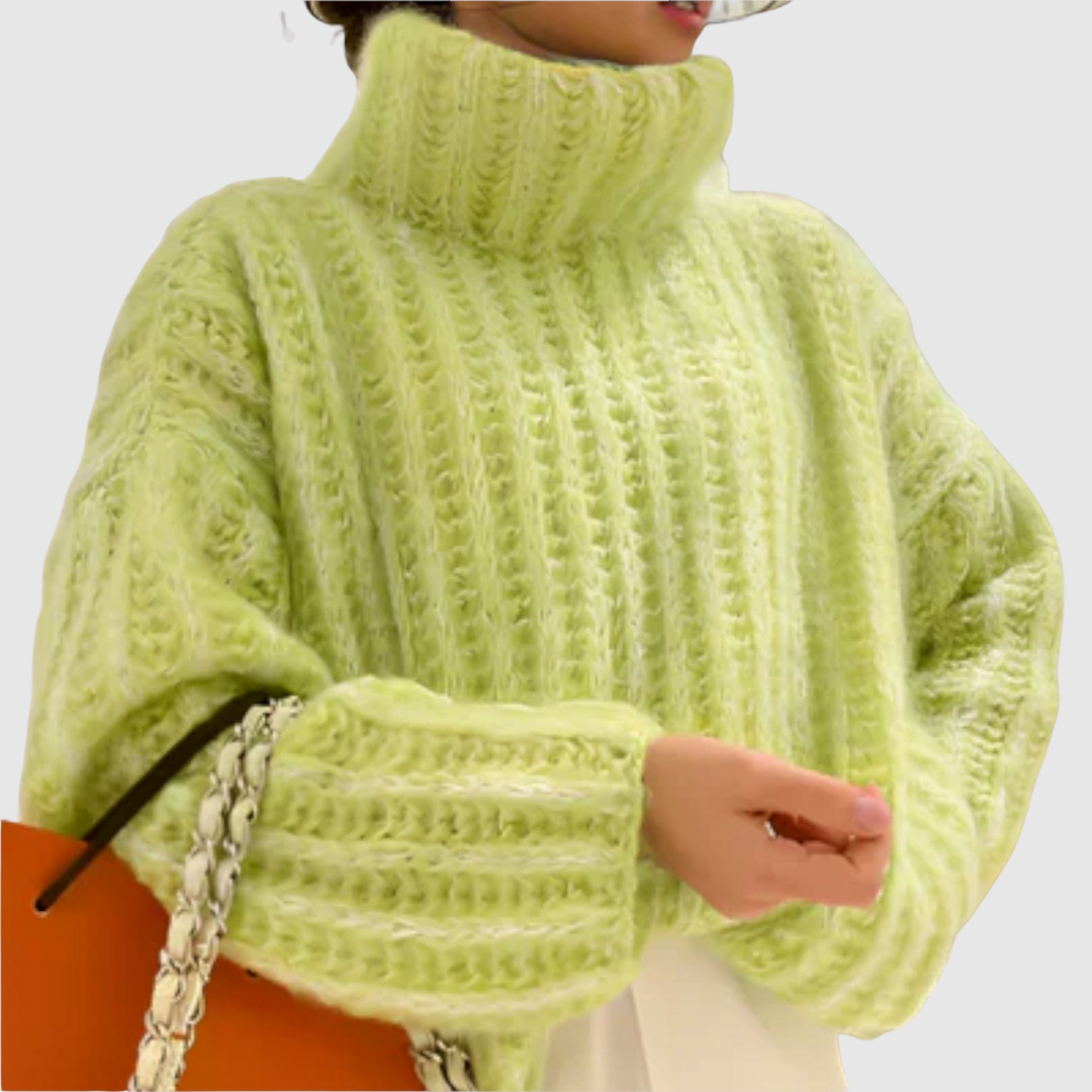 Клара – Пуловер с мек обем