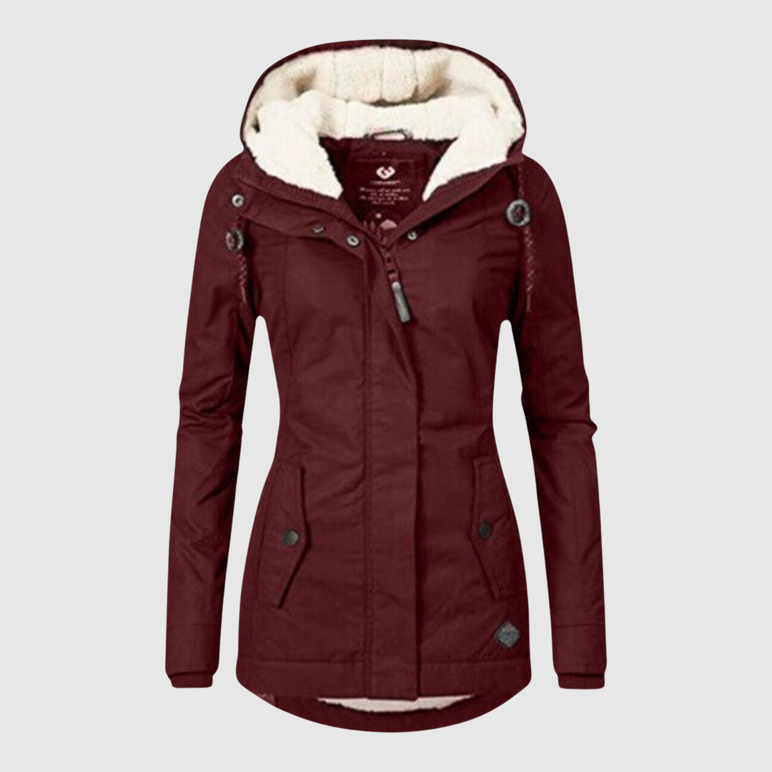 Елена – Зимно яке с качулка