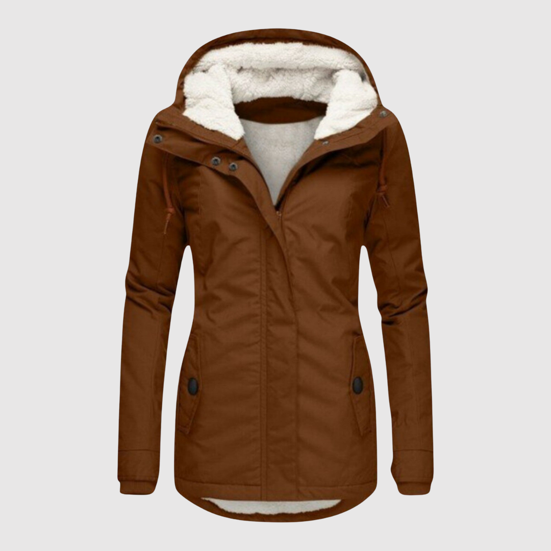 Елена – Зимно яке с качулка