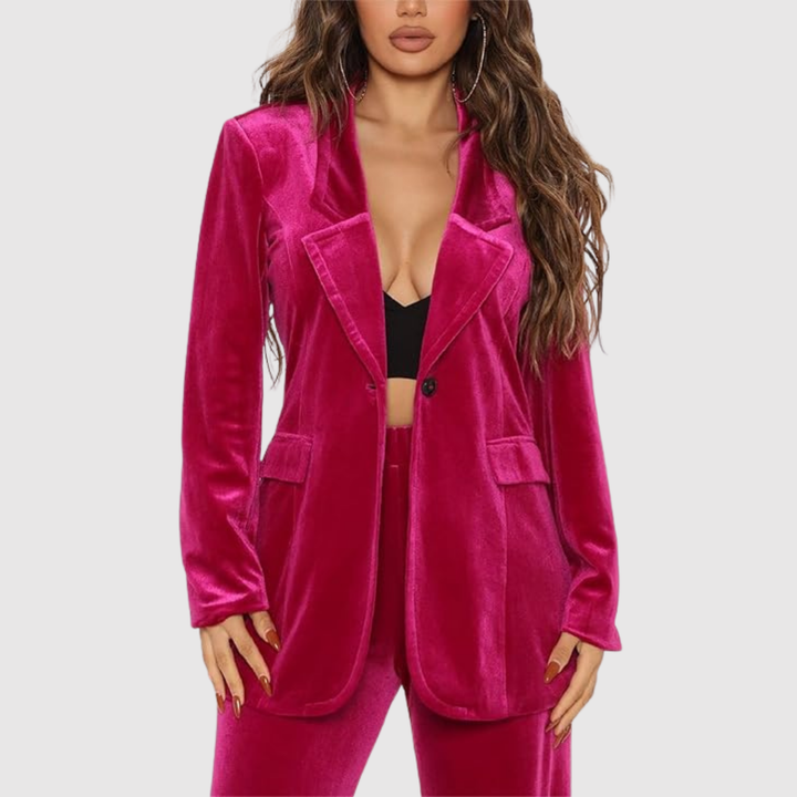 Габриела – Блейзър от луксозен велур