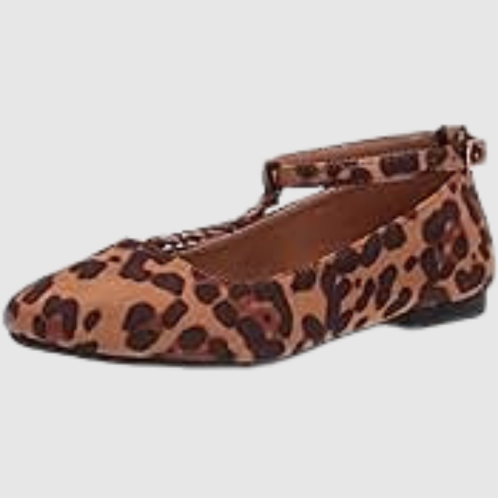 Йоана – Сандали с леопардов принт и ремък