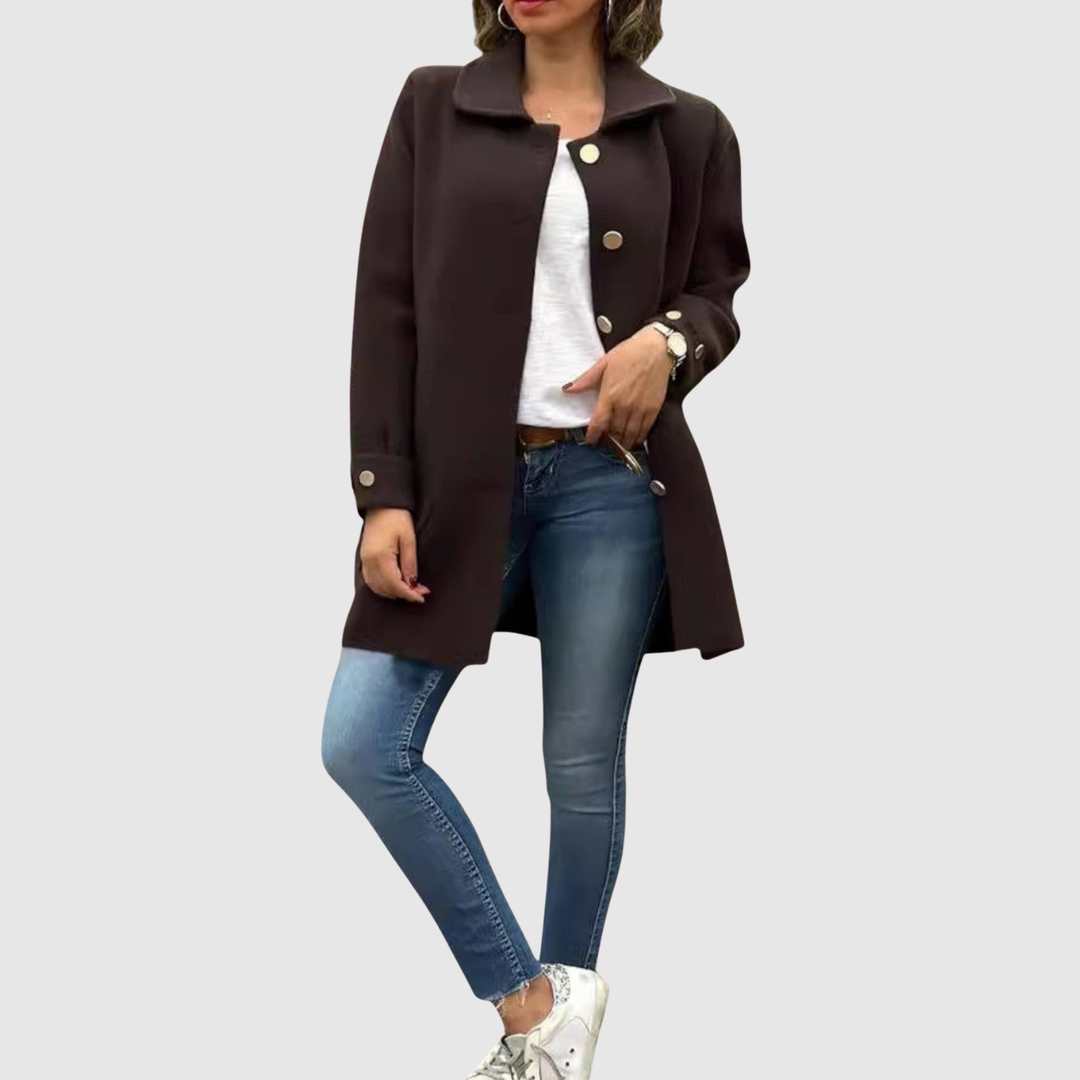 Елена – Късо палто с копчета