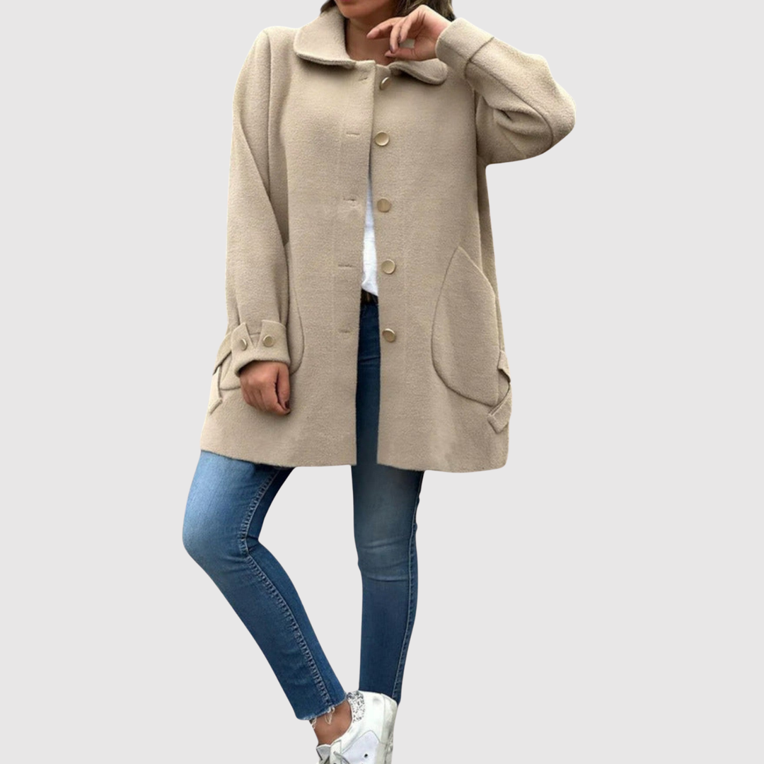 Елена – Късо палто с копчета