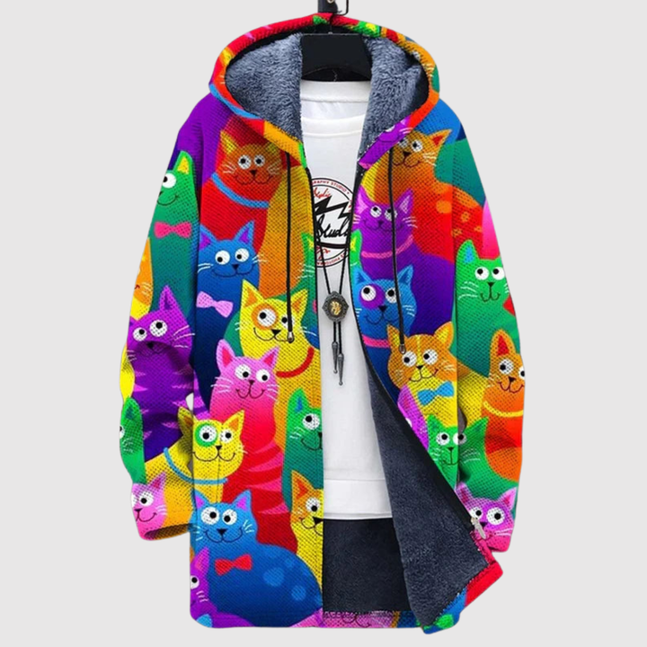 Алекс – Суичър с цветни котки