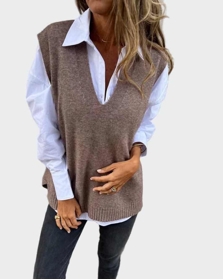 Prašmatnus megztinis