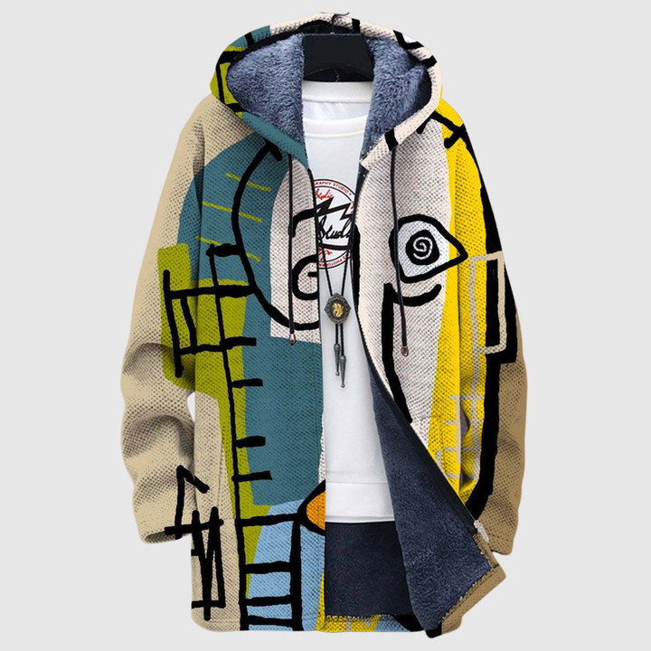 Алекс – Худи с абстрактен арт мотив