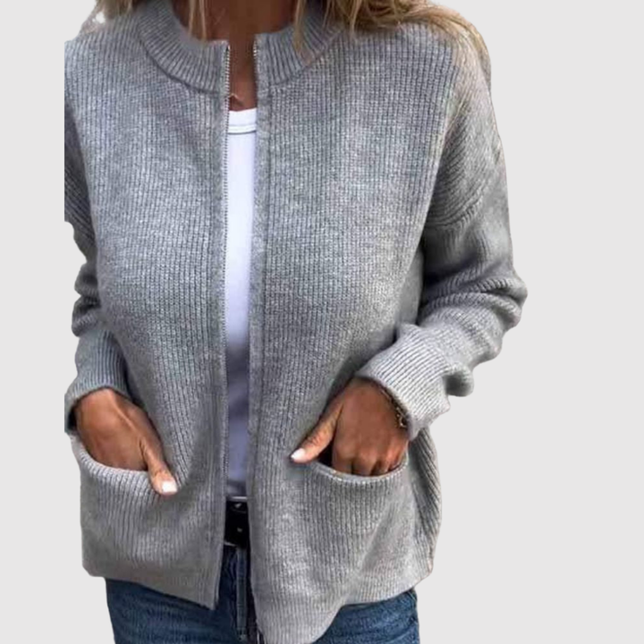 Елена – Лека кардиган с джобове