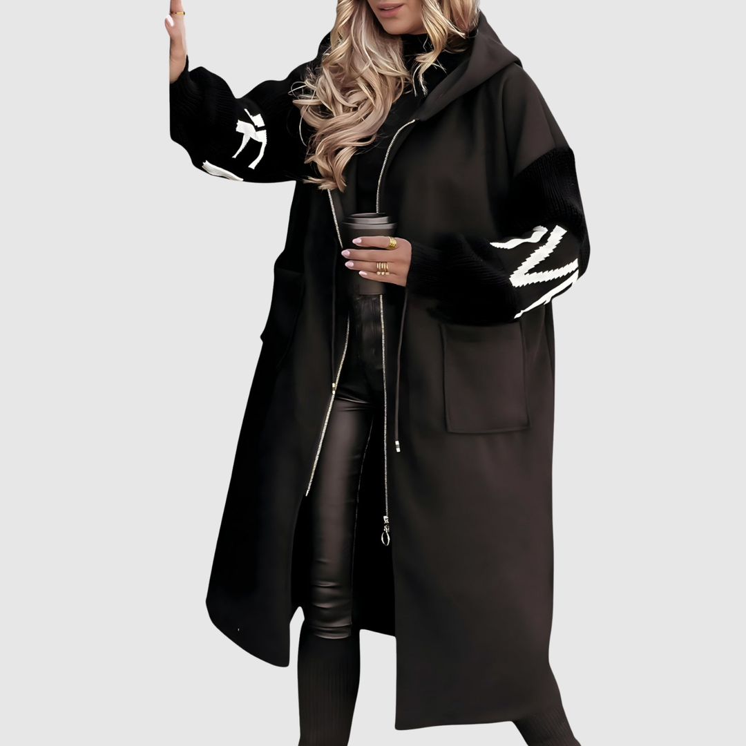 Елена – Дълго палто с козина