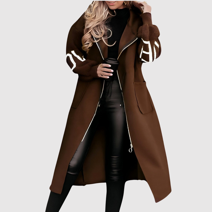 Елена – Дълго палто с козина