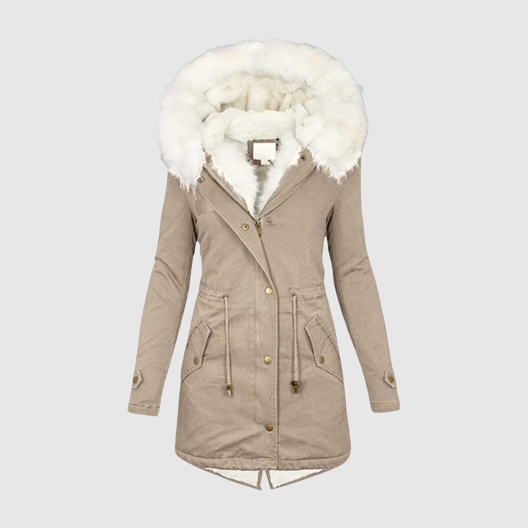 Елена – Парка с пухкава качулка