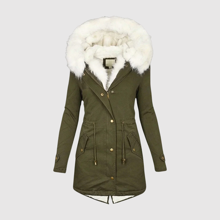 Елена – Парка с пухкава качулка