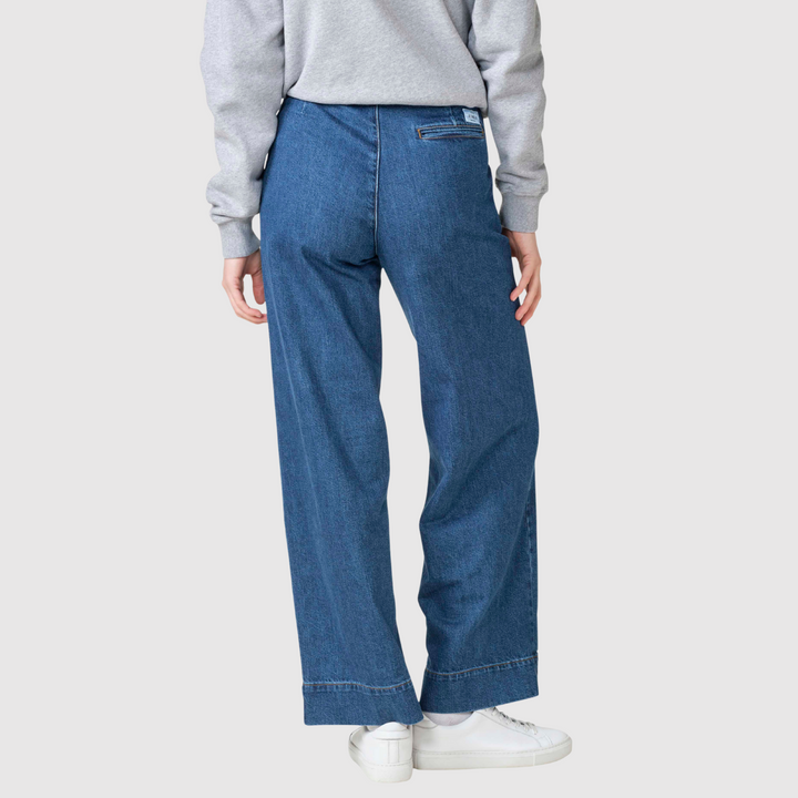 Полина - Широки дънкови панталони