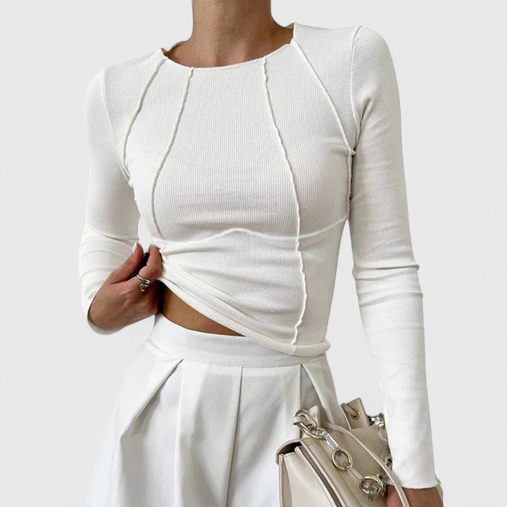 Una - Ērta Garu Piedurkņu Krekls