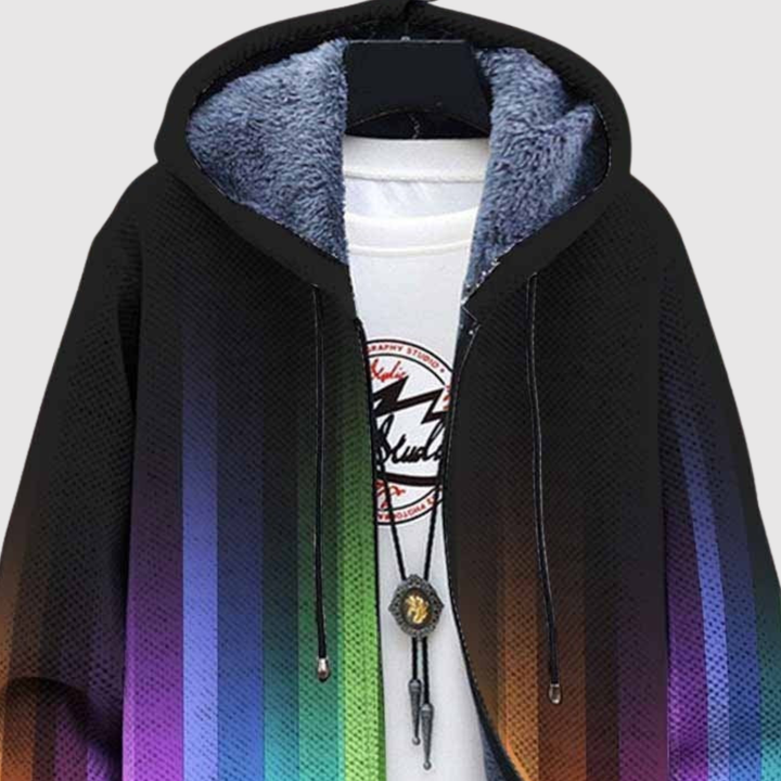 Алекс – Суитшърт с дъговиден градиент