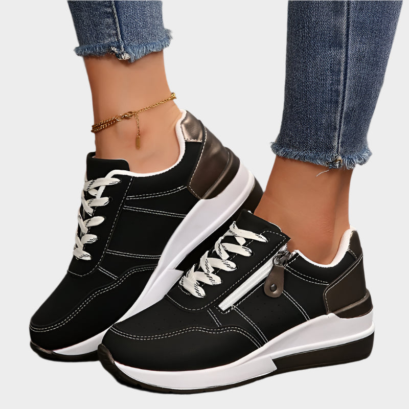 Ortopēdiskie Apavi ar Rāvējslēdzēju un Biezu Zoli