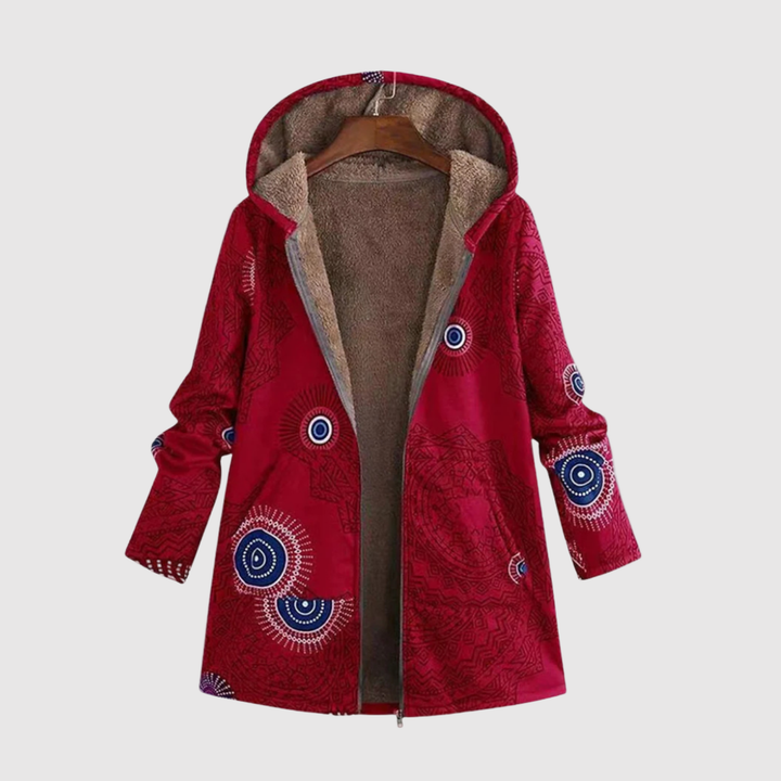 Елена – Парка с уникални шарки и качулка