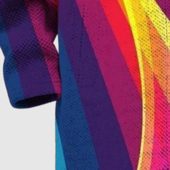 Алекс - Цветен Суитшърт с Бохемски Детайли