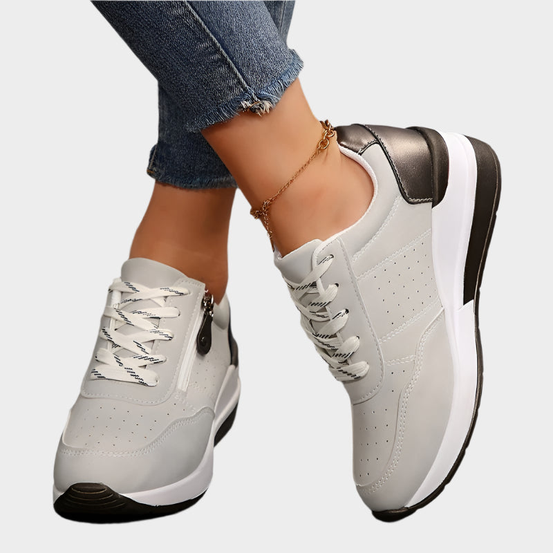 Ortopēdiskie Apavi ar Rāvējslēdzēju un Biezu Zoli