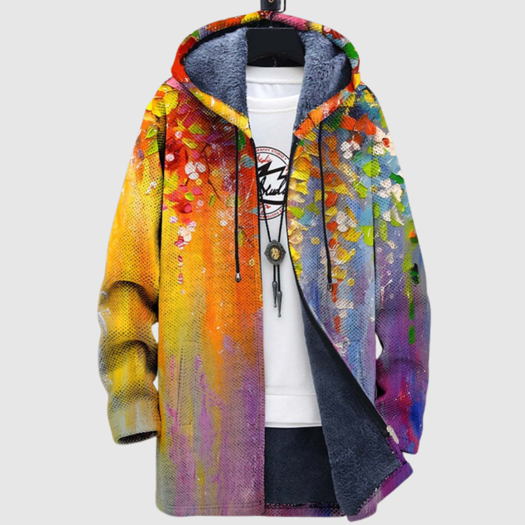 Алекс – Худи с цветни блокови шарки