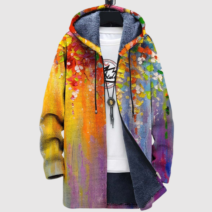 Алекс – Худи с цветни блокови шарки