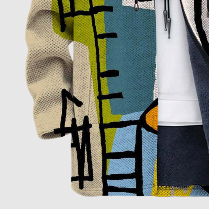 Алекс – Худи с абстрактен арт мотив