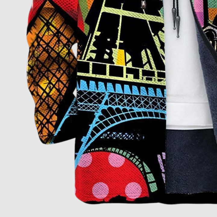 Алекс – Худи с Париж- вдъхновен градски мотив