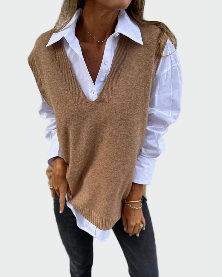 Prašmatnus megztinis