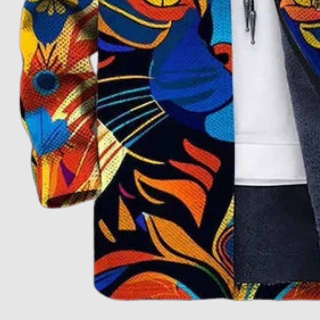 Алекс – Худи с цветен котешки мотив