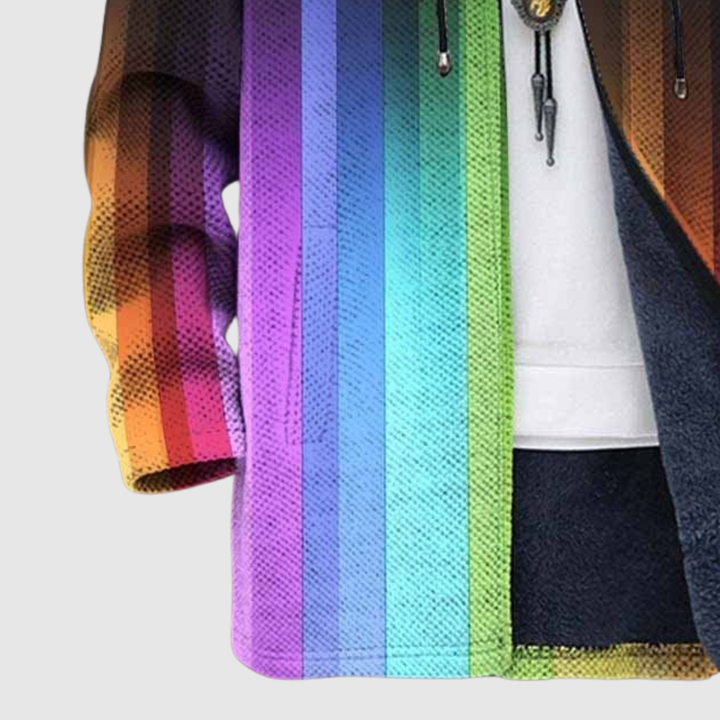 Алекс – Суитшърт с дъговиден градиент