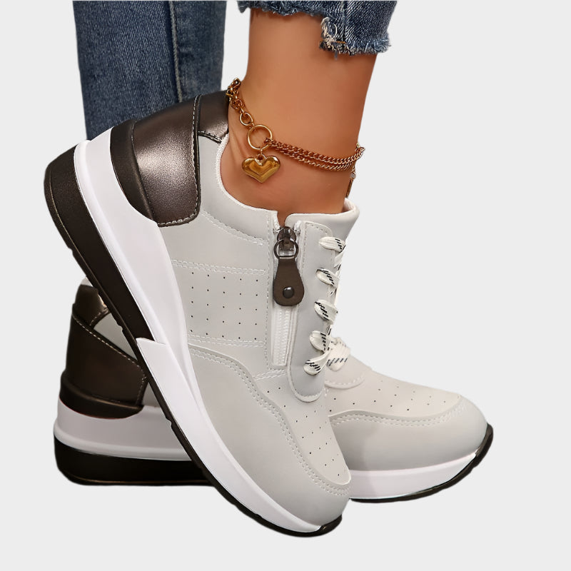 Ortopēdiskie Apavi ar Rāvējslēdzēju un Biezu Zoli