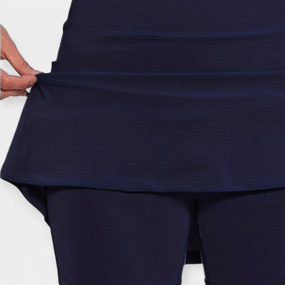 Augsta Jostas Šorti ar Svārkiem