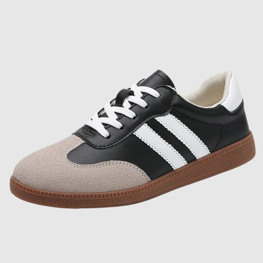 Симона – Ретро маратонки с райе