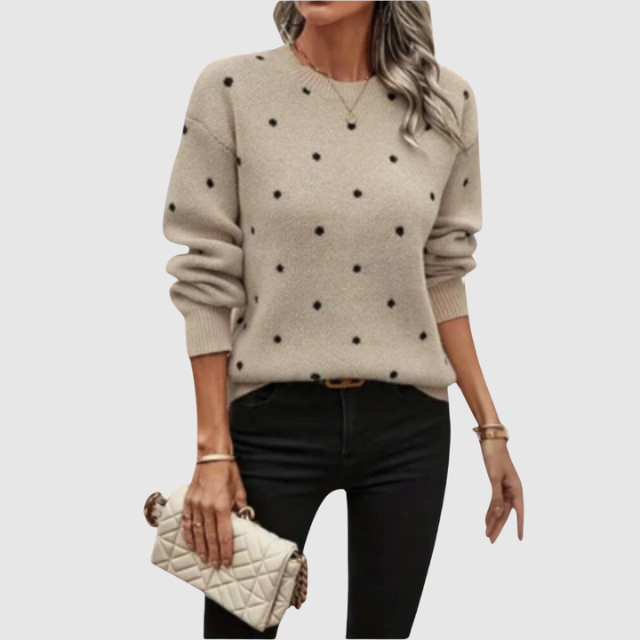 Клара – Пуловер с точки